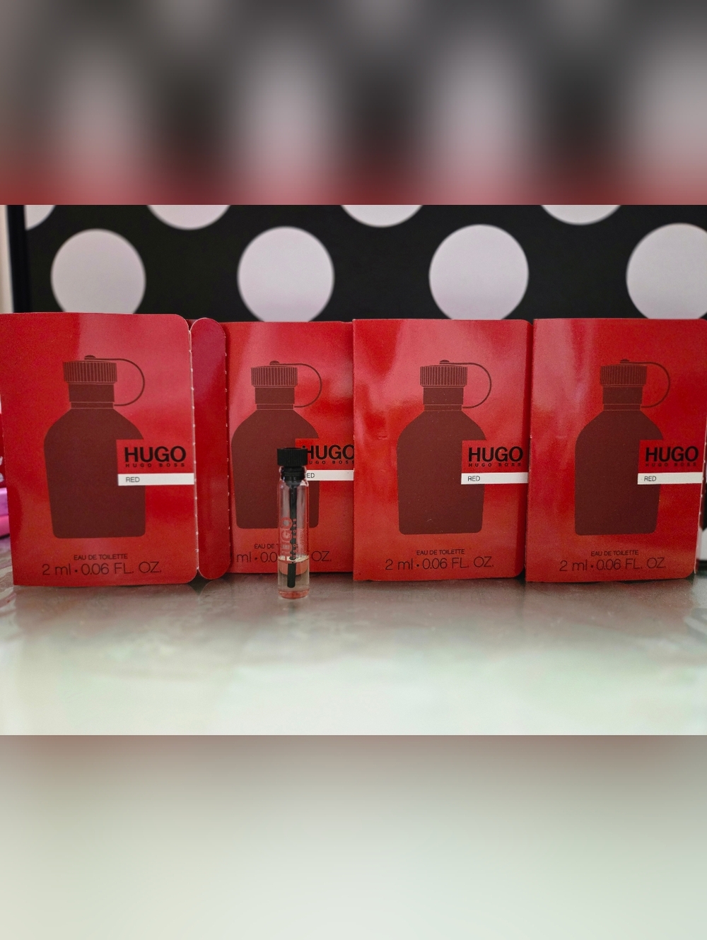 ✨️Hugo Boss Red Sample Bundle✨️